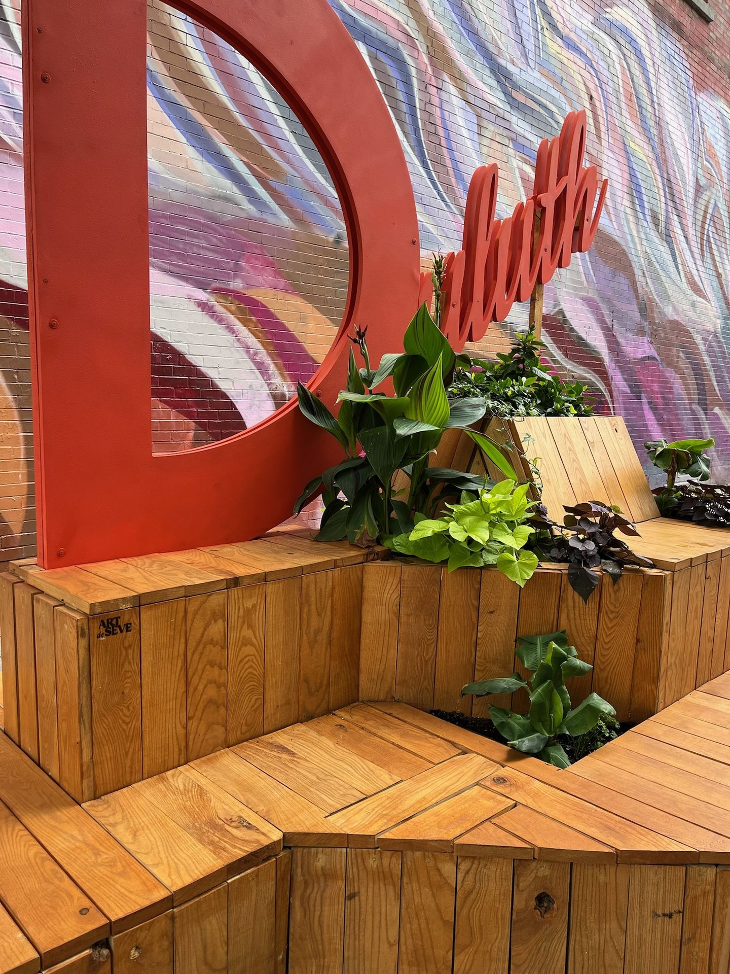 installation urbaine bois sur mesure Montréal