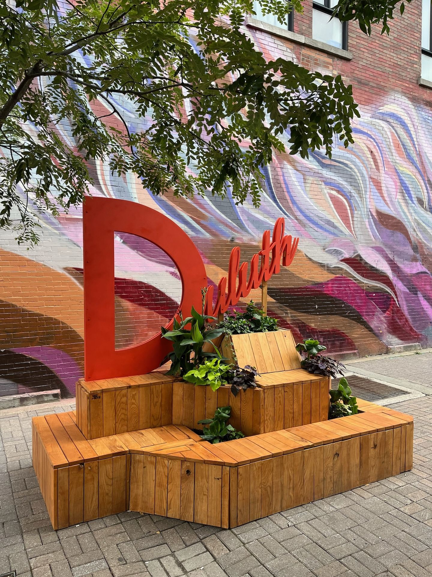 mobilier urbain temporaire Montréal bois